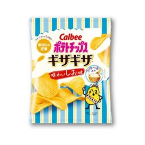 Calbee Potato Chips Gizagiza – Rich Salt