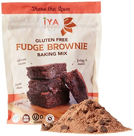 IYA FOODS LLC – MIX FUDGE BROWNIE 12 OZ – Pack of 6