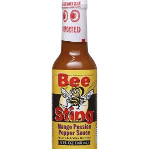 Hot Sauce Bee Sting Mango Passion 5 oz Heat 4
