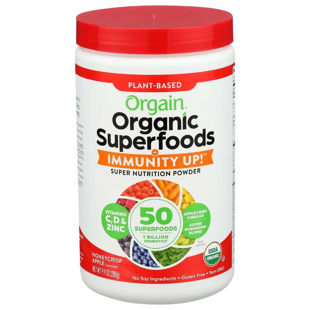Orgain – Organic Greens Powder + Immunity 50 Superfoods – 9.9oz