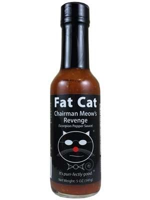 Fat Cat Chairman Meow’s Revenge Hot Sauce, 5oz.