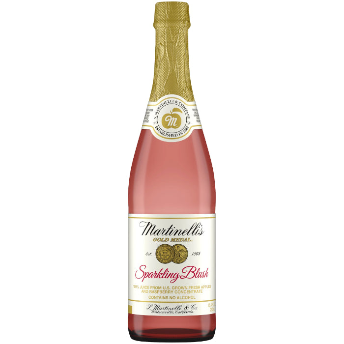 Martinelli’s – Sparkling Blush Juice, 25.4 fl oz | Pack of 12