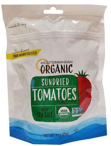 Mediterranean Organic – Sundried Tomatoes, 3 OZ | Pack of 12