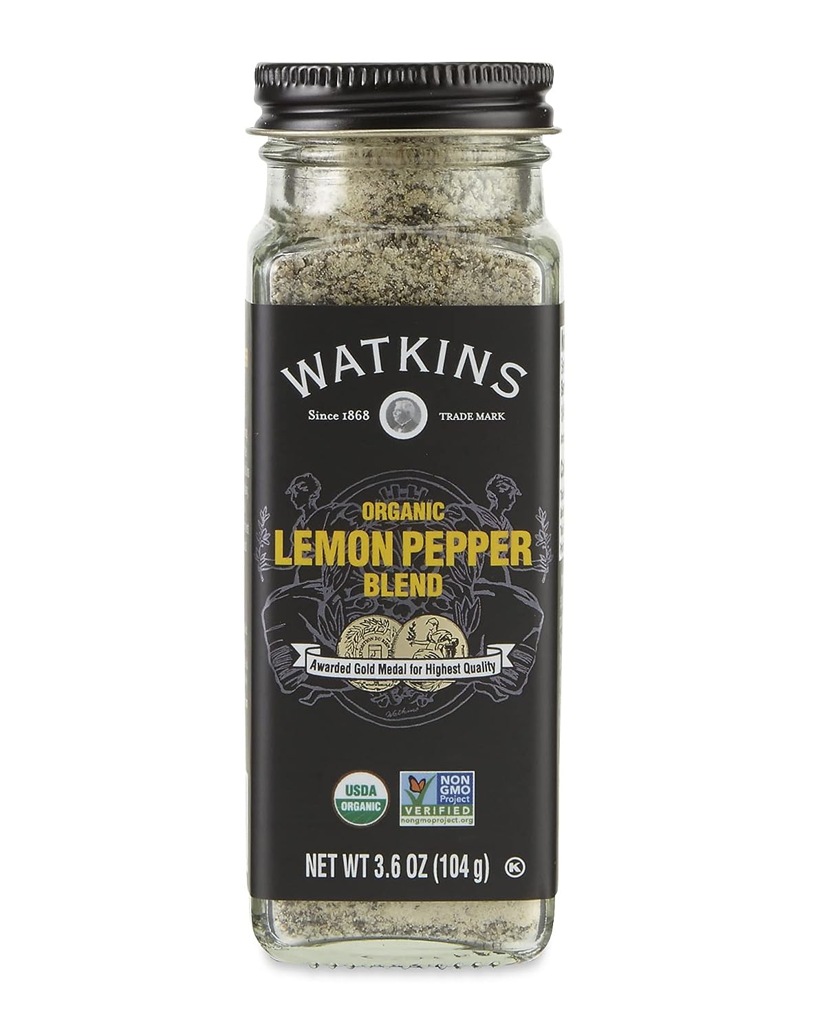 Watkins Seasoning Lemon Pepper Blend Organic 3.6 Oz – Pack Of 3