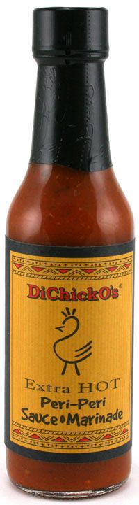 DiChickO’s Extra Hot Peri Peri Sauce and Marinade, 5oz.