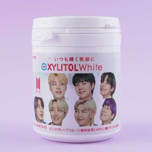BTS Xylitol White Gum Bottle – Pink Grapefruit