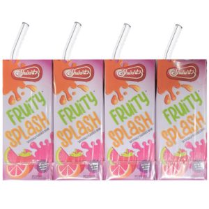 Shwartz Fruity Splash Artificially Flavored Drink, Kosher for Passover, 4 Pack