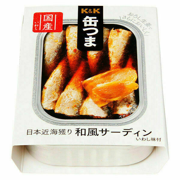 Kokubu, Kantsuma, Cooked Sardine with Soy Sauce & Ginger,105g