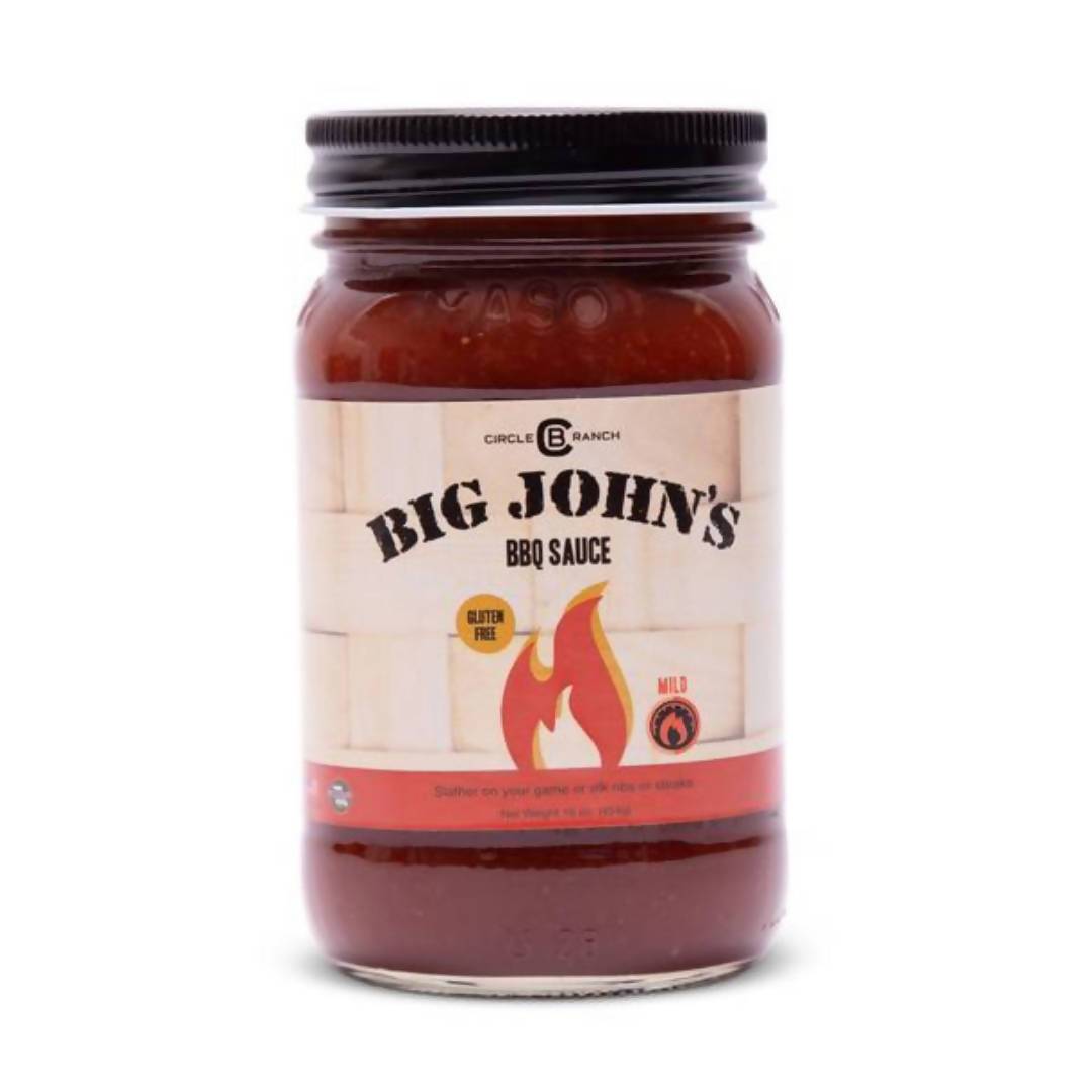 Big John’s BBQ Sauce Jars – 12 x 16oz