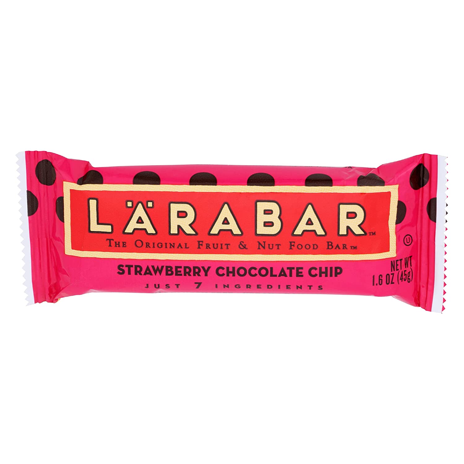 Larabar Bar Strawberry chocolate olate Chip, 1.6 oz | Pack of 16