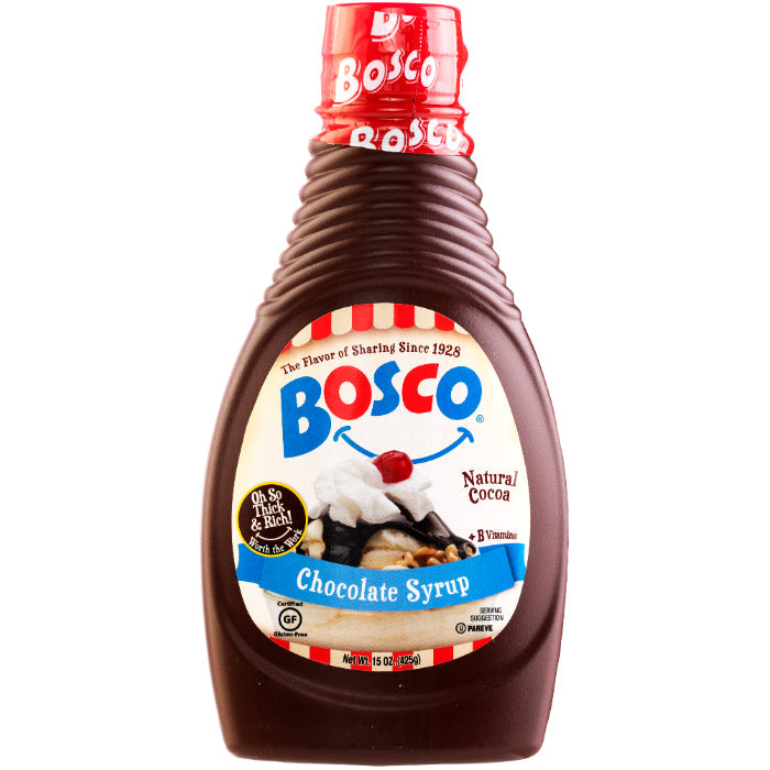 Bosco – Chocolate Syrup, 15 oz | Pack of 6