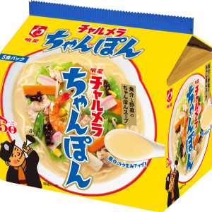 Myojo, Instant Ramen, “Charumera”, Chanpon, 5 bags in 1 Pack