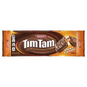 Tim Tam Chewy Caramel Cookies 200g – Australia (Case of 12)