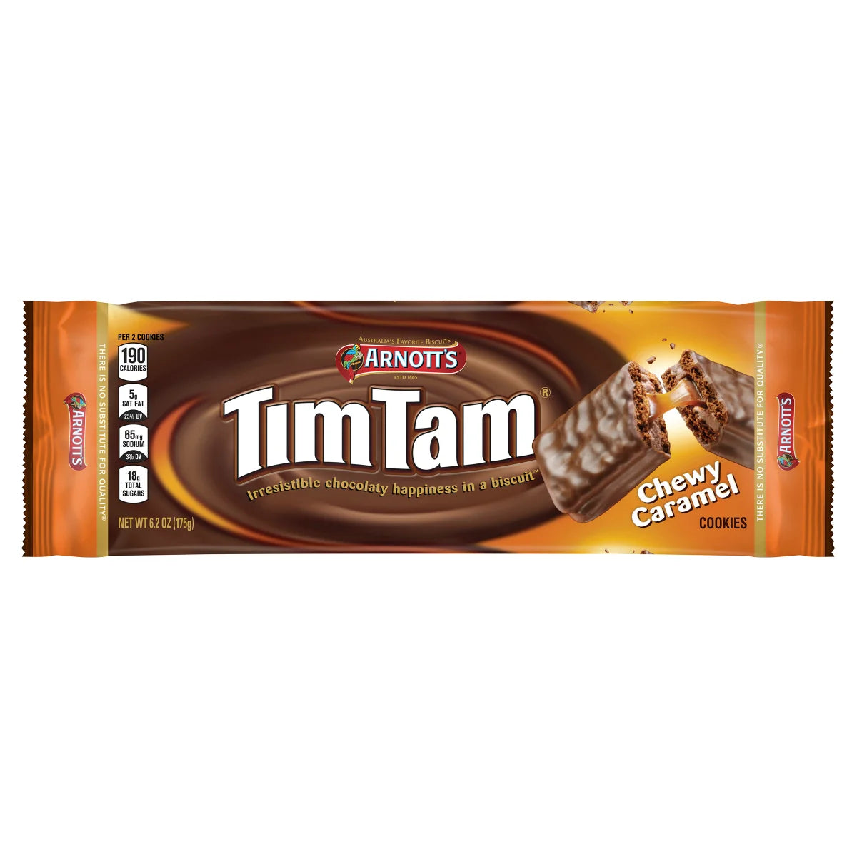 Tim Tam Chewy Caramel Cookies 200g – Australia (Case of 12)