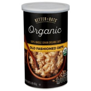 Better Oats – Old Fashioned Rolled Oats Organic, 16 oz – Pack of 12