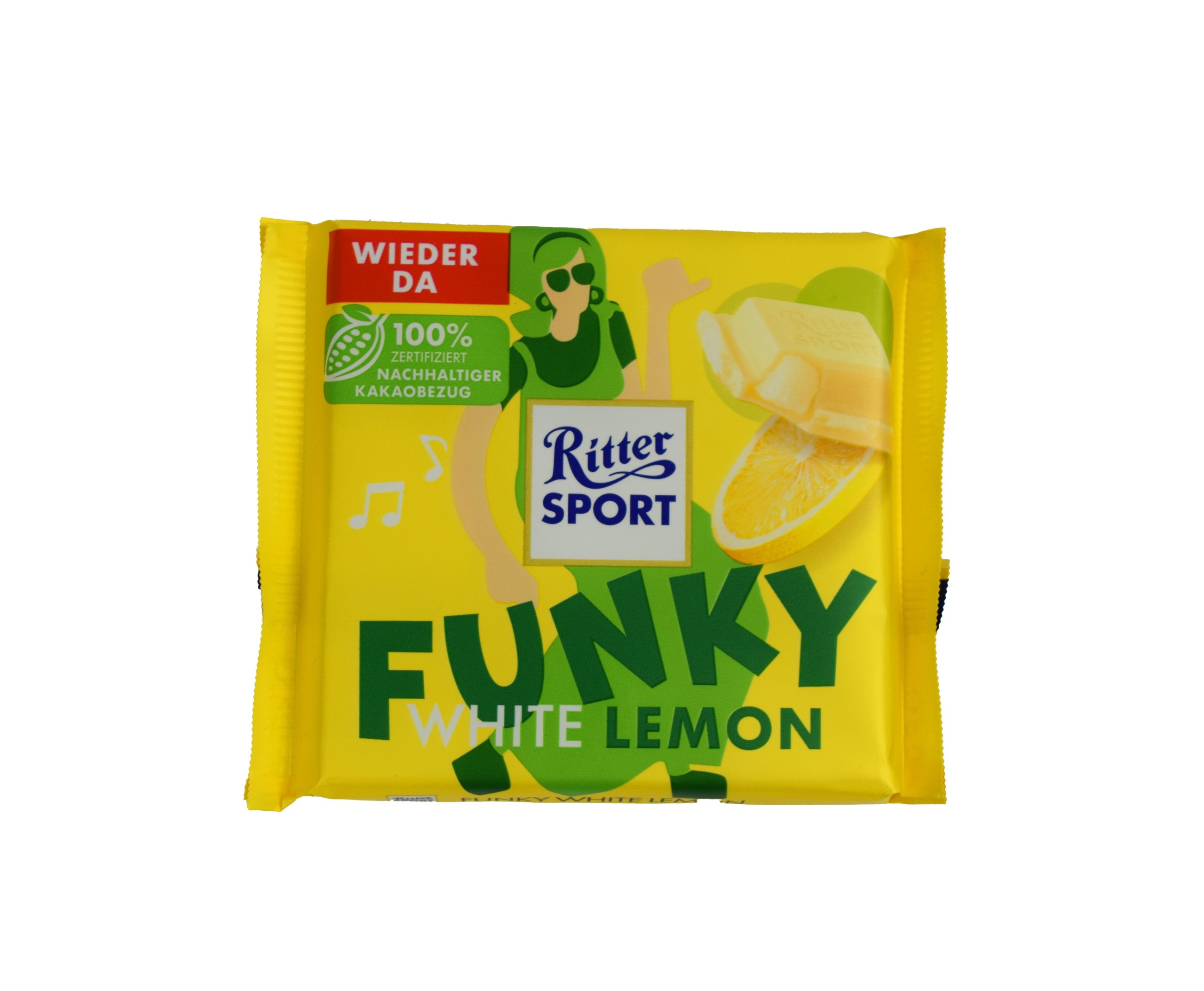 Ritter Sport Funky White Lemon