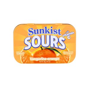 Sunkist Sours Tin Tangerine Orange (Canada)
