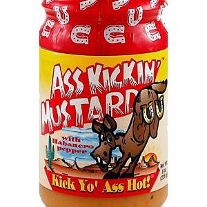Ass Kickin Mustard, 8oz.