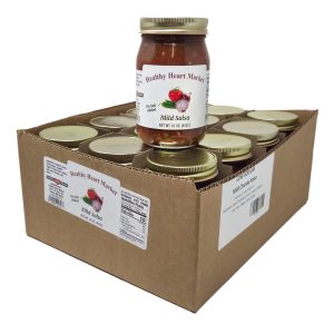 Case of 12 Healthy Heart Market No Salt Added Mild Salsa – 16oz.