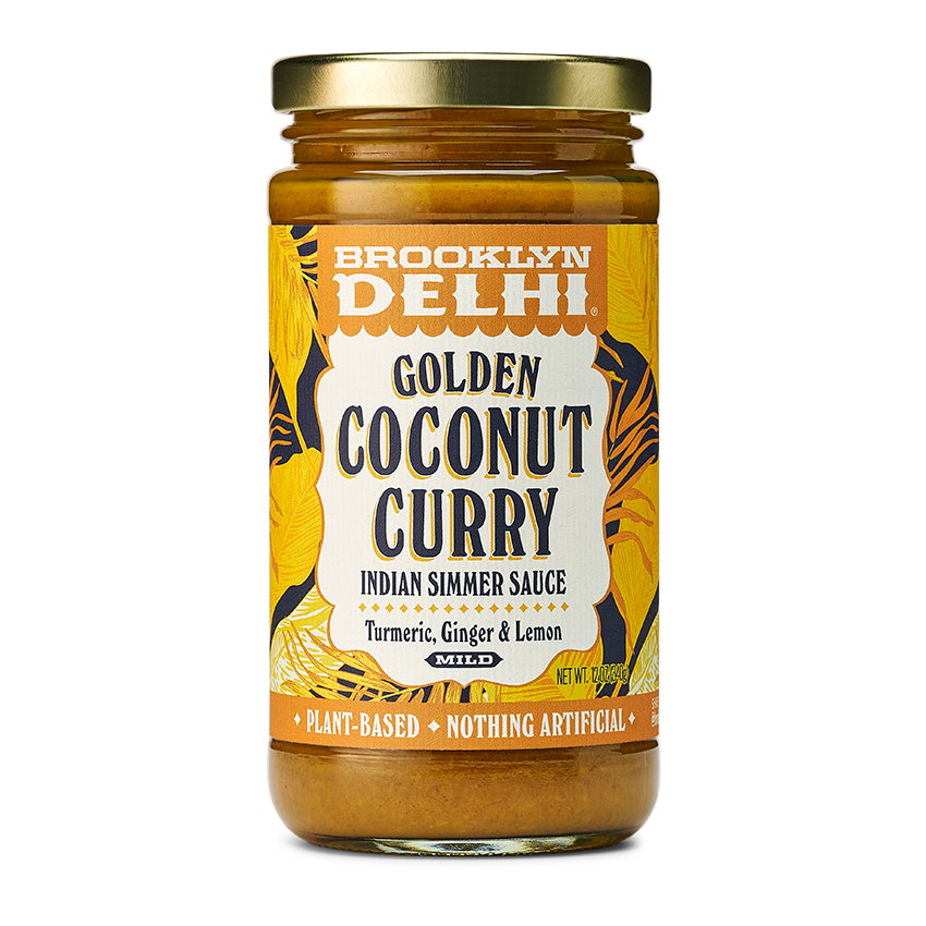 Brooklyn Delhi Golden Coconut Curry Jar – 6 Jars case