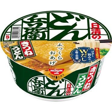 Nissin “Donbee, Kitsune Udon with Aburaage”, Donbei, 96g