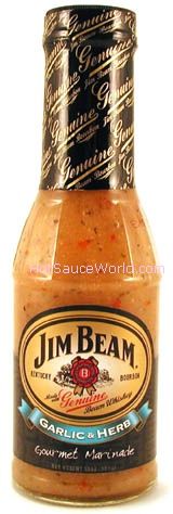 Jim Beam Herb & Garlic Gourmet Marinade, 13oz.