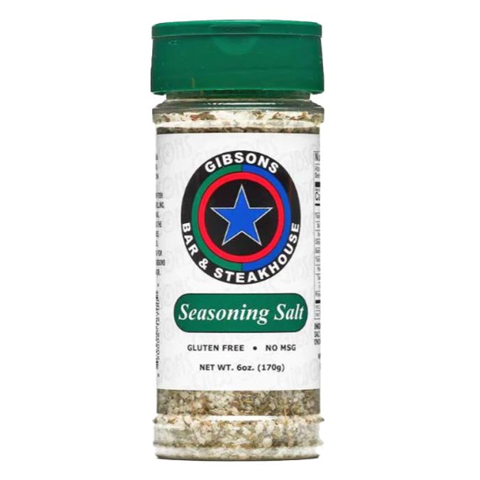 Gibsons Steakhouse – Bbq Se Seasoning Salt 6 Oz – Pack Of 12