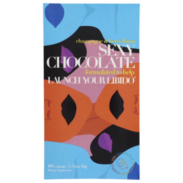 The Functional Chocolate – Libido Chocolate Bar, 1.75 Oz | Pack of 12