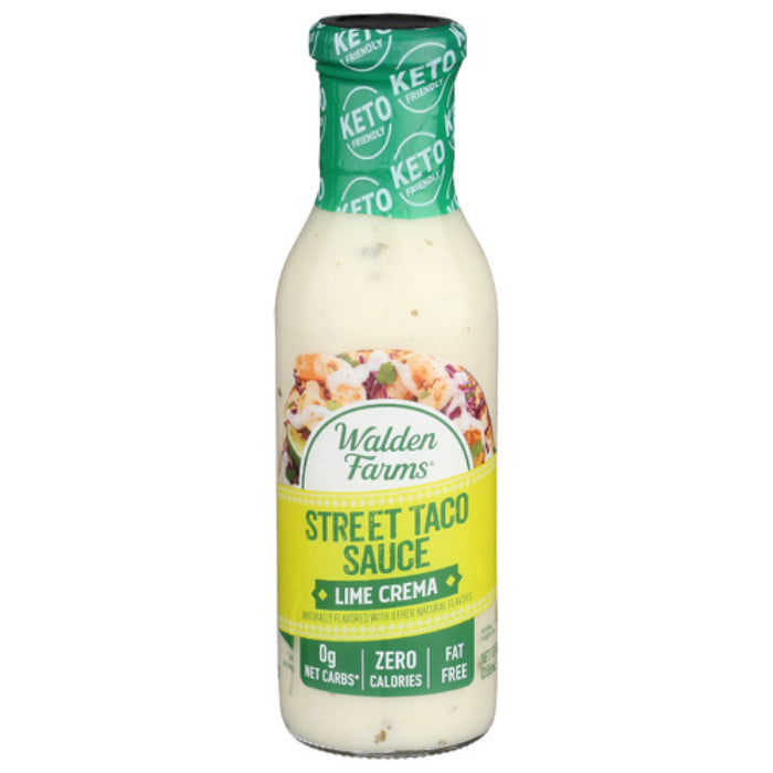 Walden Farms Sauce Strt Taco Lime Crem 12 Fo – Pack Of 6