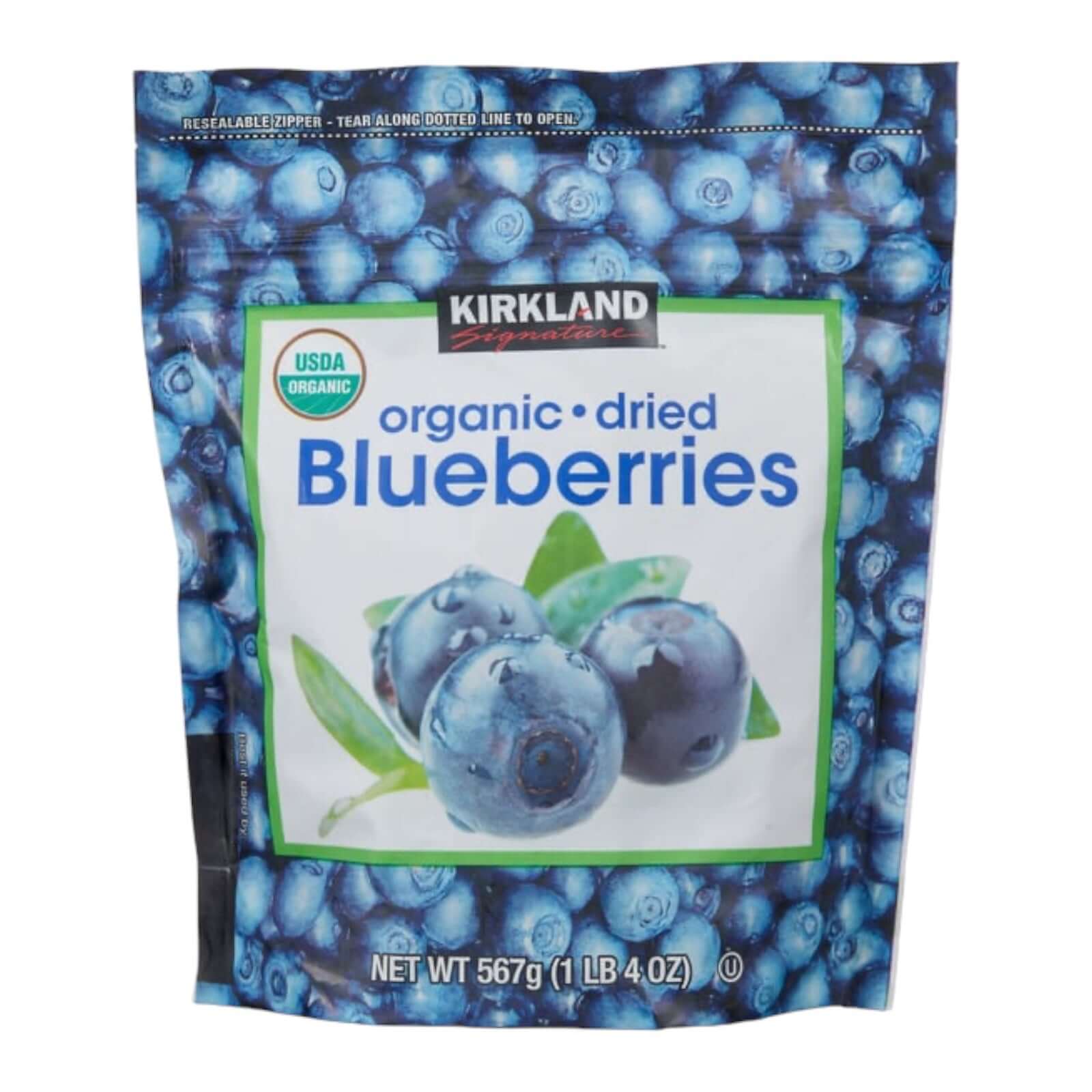Buy Kirkland Organic Dried Blueberries 1LB 4 oz Online
