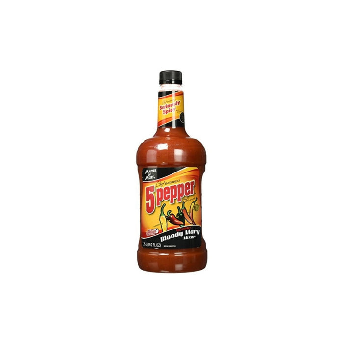 Master of Mixes – 5-Pepper Bloody Mary Mix, 1.75 L | Pack of 6