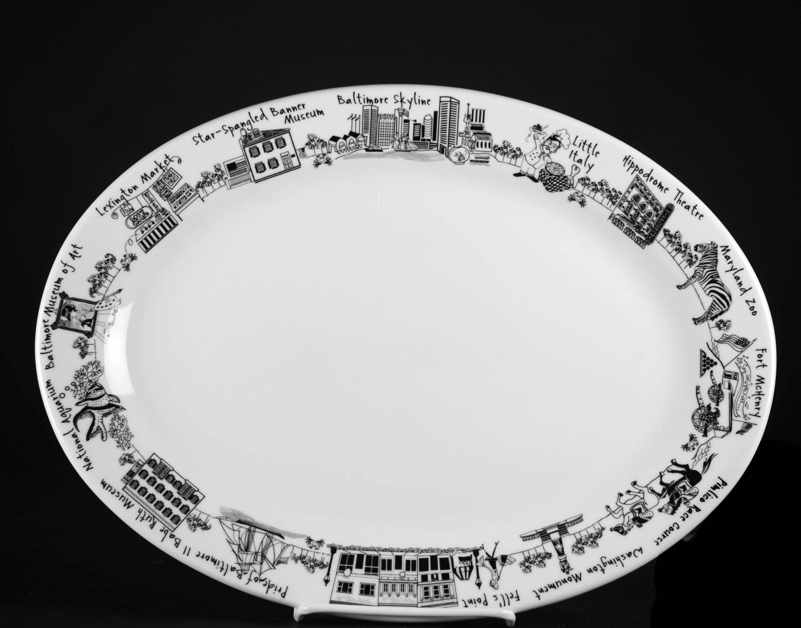 The Dish – Baltimore Oval Platter