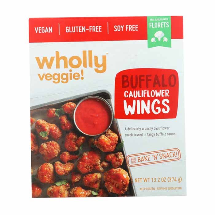 Wholly Veggie – Cauliflower Wings, 13.2oz | Assorted Flavors