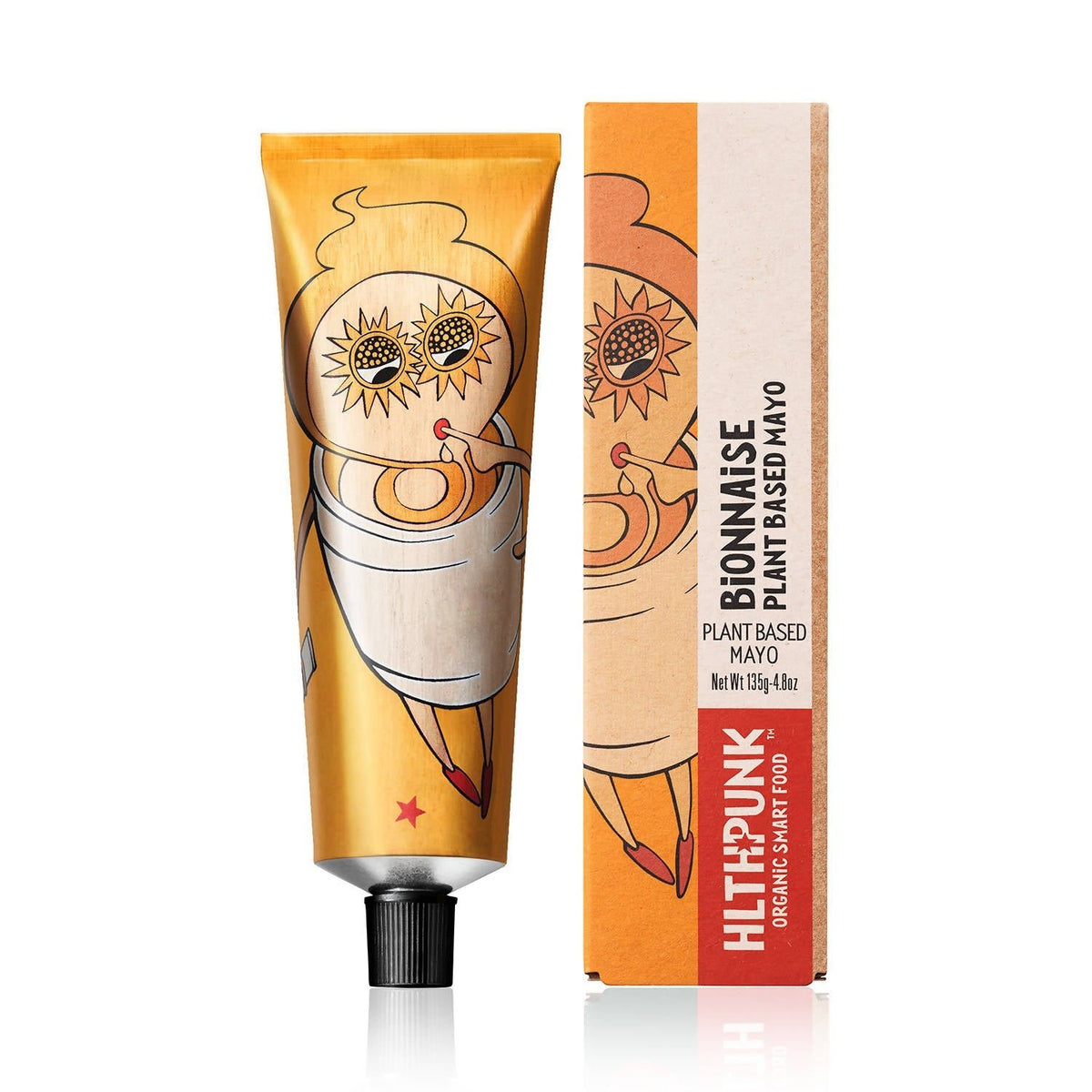HlthPunk BIONNAISE Organic Tube (Plant Based Mayo) – 8 Tubes x 135g