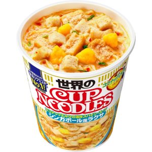 NISSIN Cup Noodle RAKUSA x Singapore Taste 80g x 12packs Made in JAPAN – Tokyo Sakura Mall