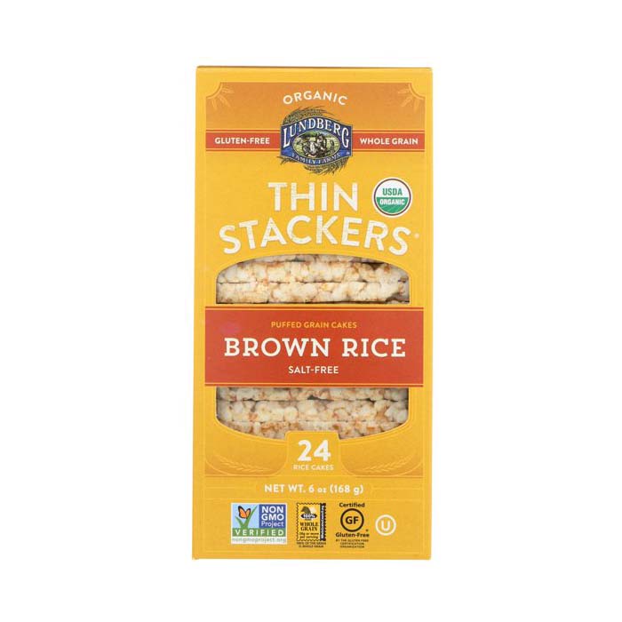 Lundberg – Organic Thin Stackers, 5.9oz | Multiple Options
