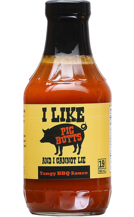 I Like Pig Butts Tangy BBQ Sauce, 19oz.