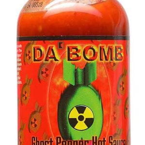 Da Bomb Ghost Pepper Hot Sauce, 4oz.