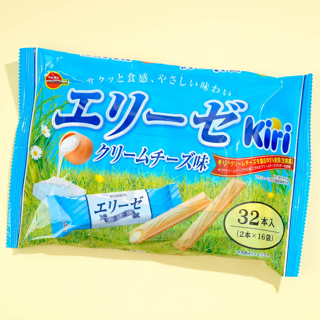 Bourbon Elise Wafer Sticks – Kiri Cream Cheese