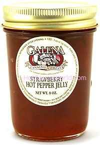 Galena Strawberry Hot Pepper Jelly