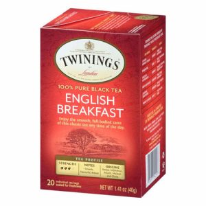 Twinings – English Breakfast Tea, 20 Bags | Pack of 1