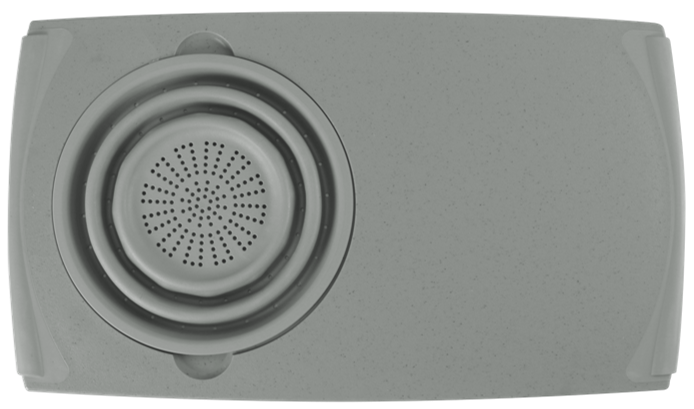 Dexas – Over The Sink Strainer Board: Sage / 11.5″x20″