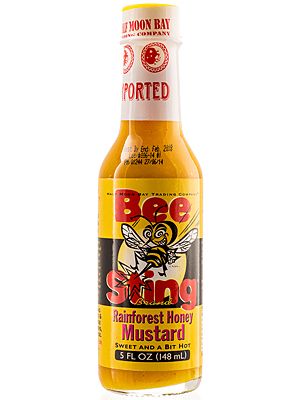 Bee Sting Honey Mustard Hot Sauce, 5oz.