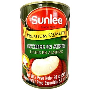 Sunlee Brand – Lychee in Syrup – 20 OZ