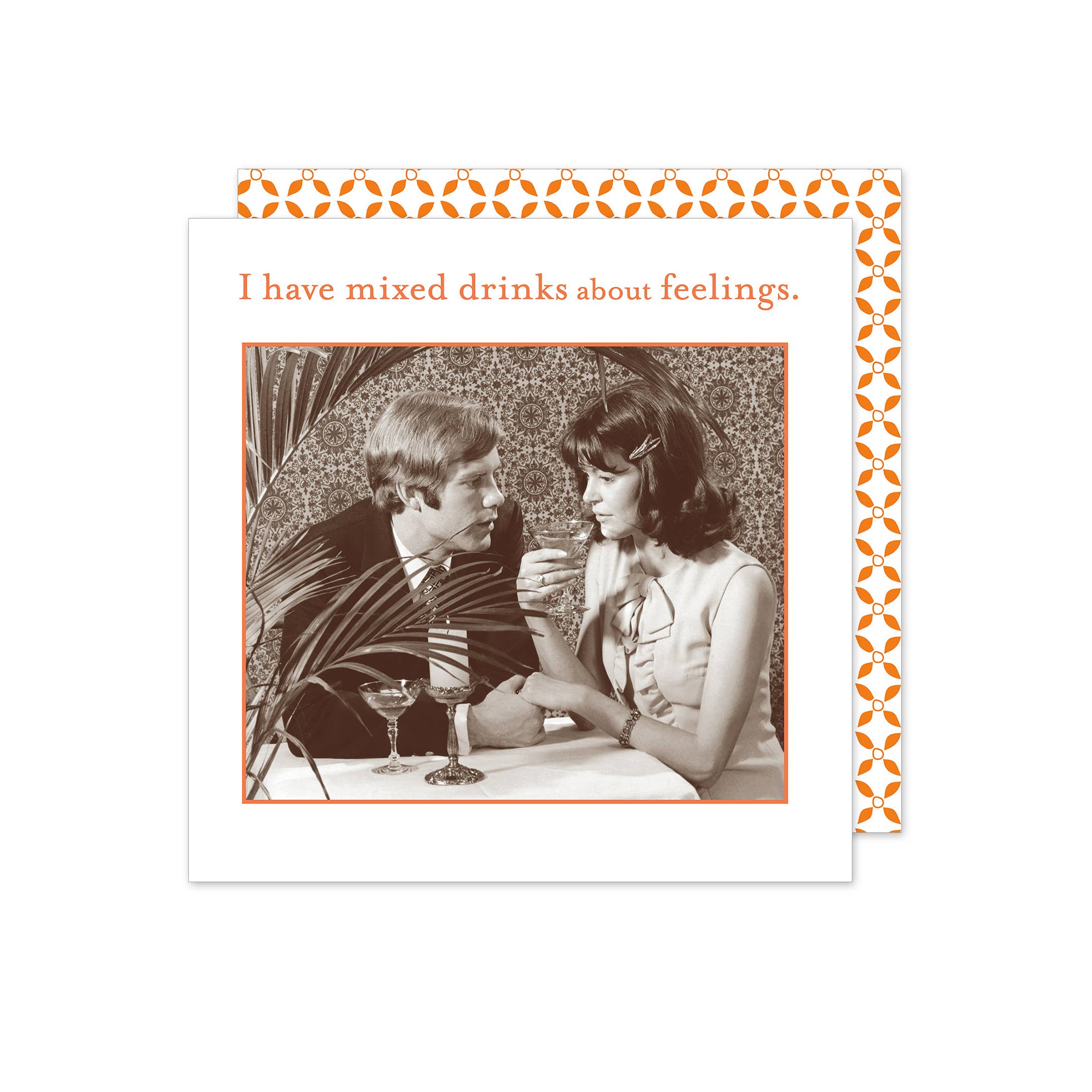 Shannon Martin Design – Mixed Drink Feelings Beverage Napkin