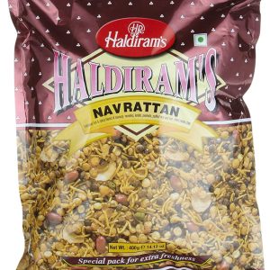 Haldiram’s Navrattan (Hot & Spicy Blend of Savoury Noodles, etc)