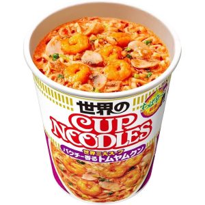 NISSIN FOODS Cup Noodle Tom Yam Kung with Coriander Flaver 75g x 12packs – Tokyo Sakura Mall