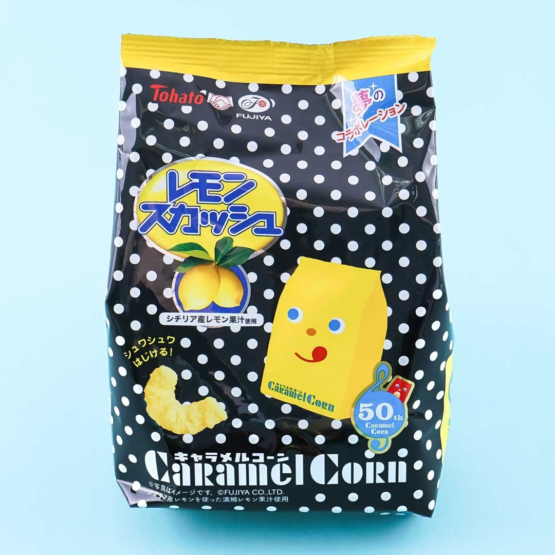 Tohato Caramel Corn – Lemon Squash
