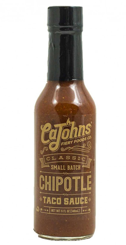 Cajohn’s Classic Small Batch Chipotle Taco Sauce