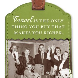 Shannon Martin Design – Makes You Richer Luggage Tag